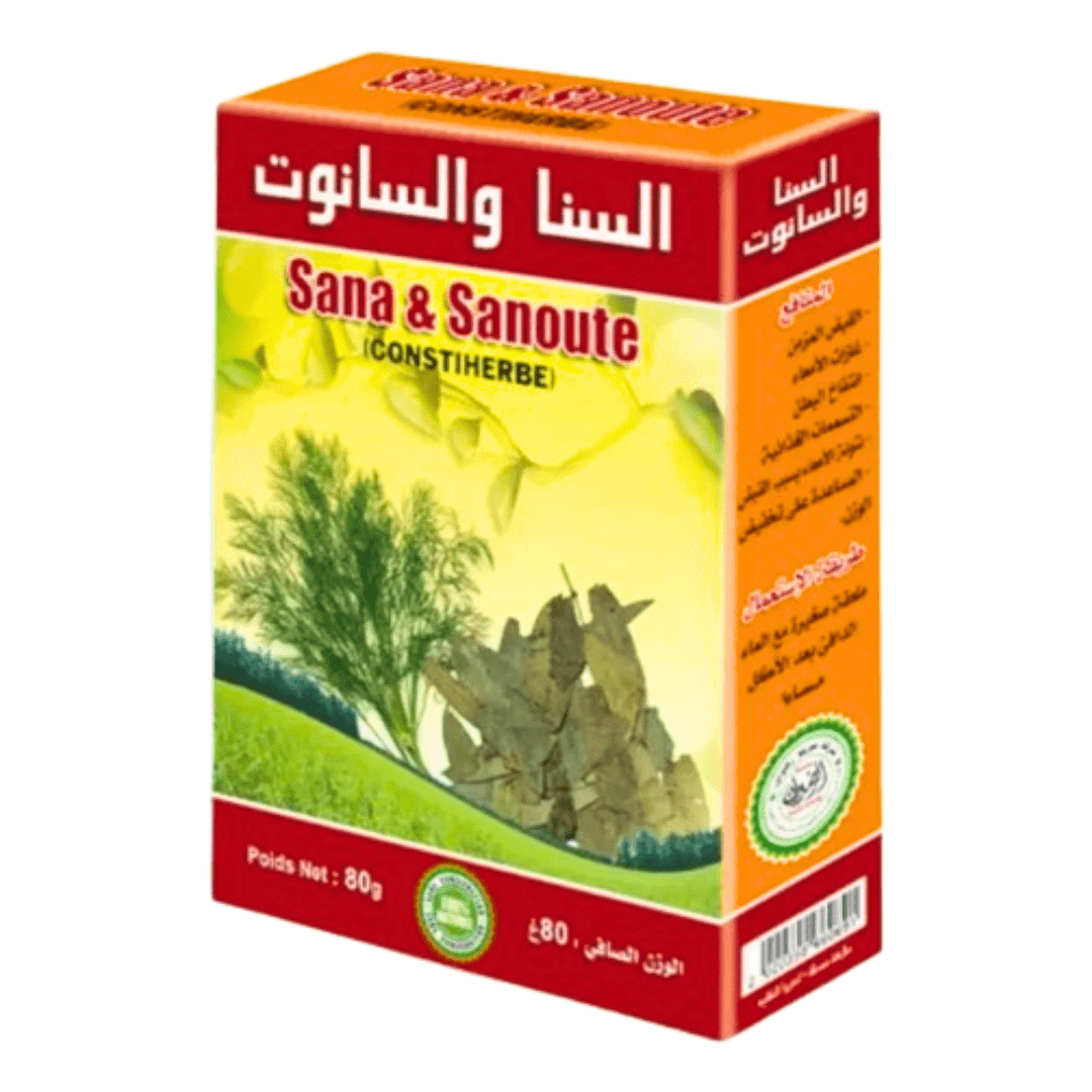 Sana et Sanoute Constiherbe 80g - Digestion Naturelle-éspices-herboridouane-6 pack-Rostiy