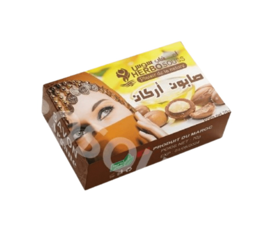 Savon à l’Huile d’Argan 75g-savon-Herborestrie Sousse-Pack 6-Rostiy