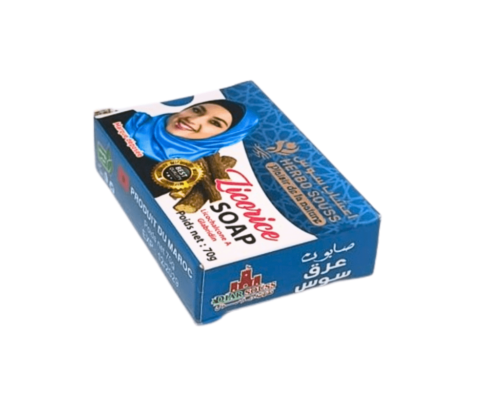Savon de Réglisse 100g – Nettoyant Doux-savon-Herborestrie Sousse-Rostiy