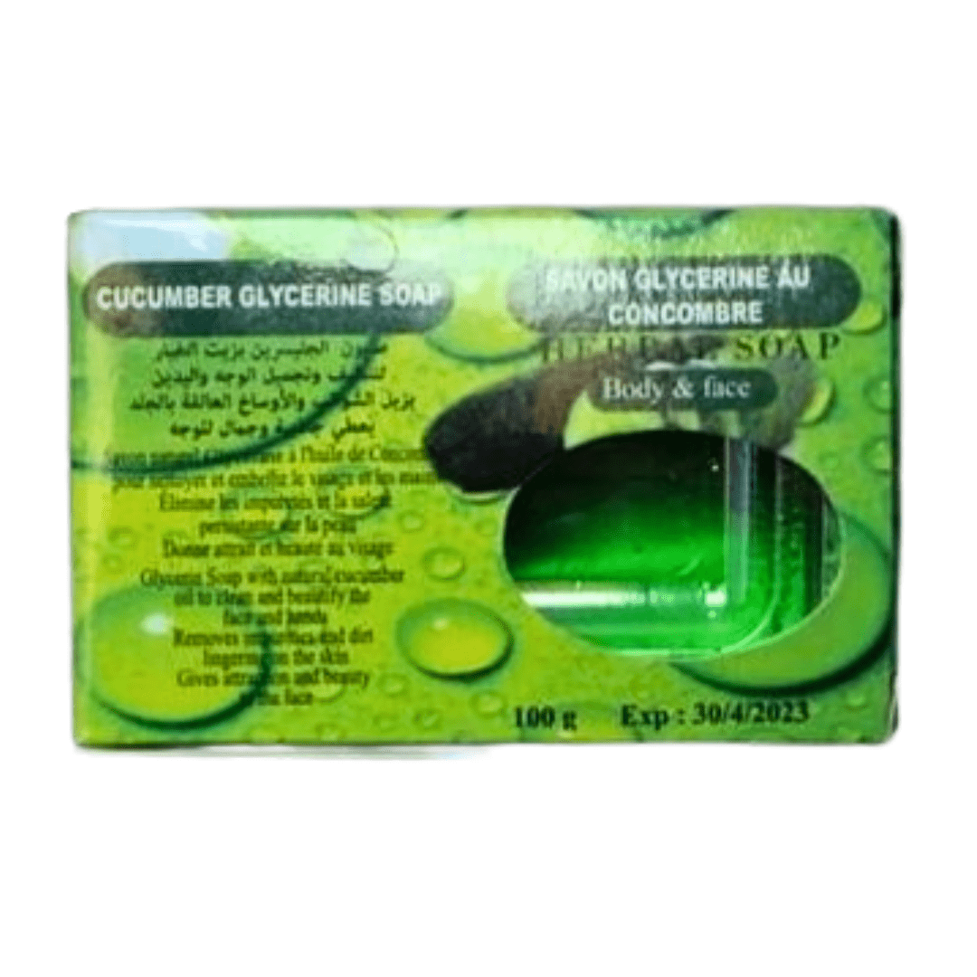 Savon Glycérine & Concombre – Hydratant & Purifiant - Packs de 6, 12 et 24-savon-magouna-Rostiy