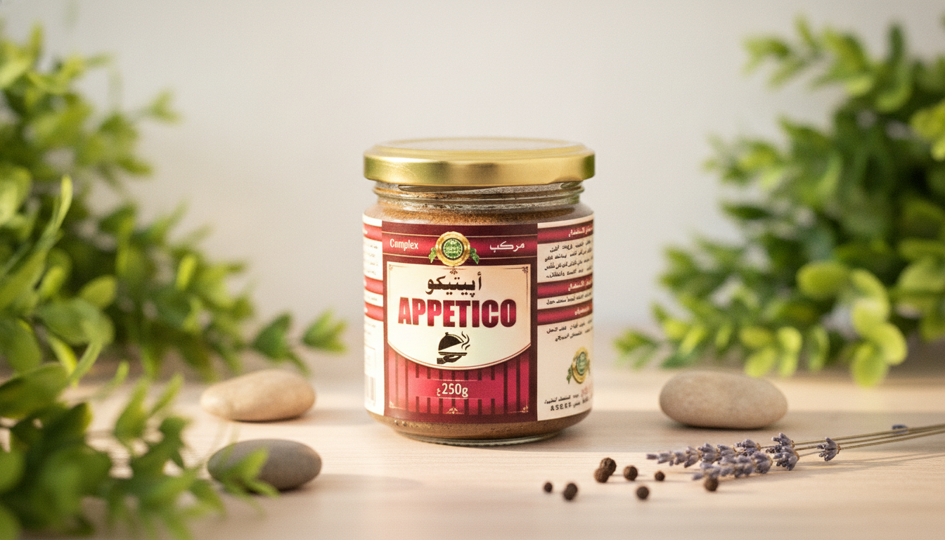 Pot d'Aperico Complexe Appétit 250g dans un décor naturel et élégant