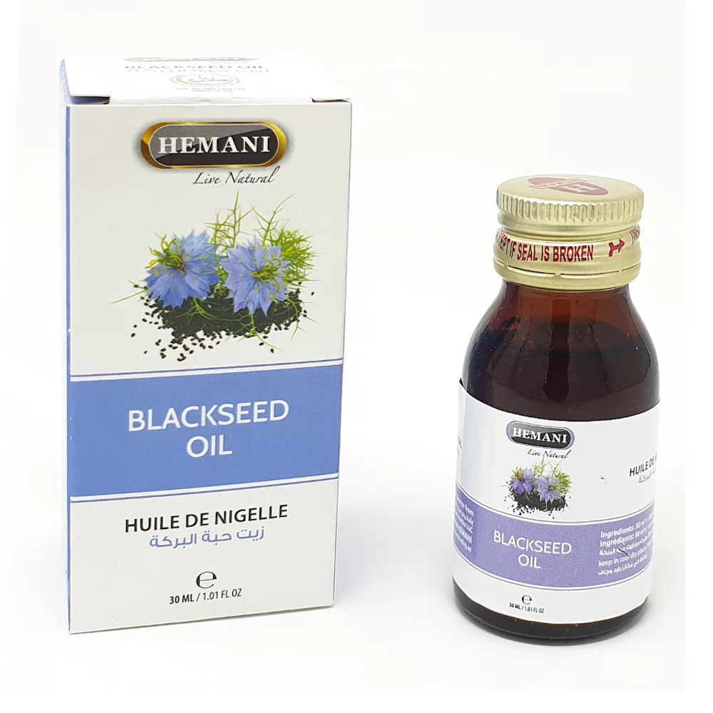 Huile de Nigelle 30ml Hemani Naturel | pack 6, 12 et 24