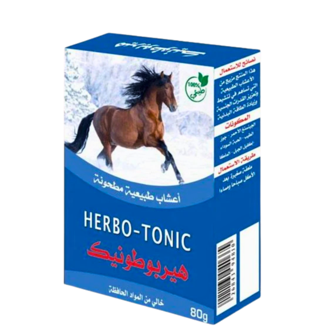 Power-Tonic 80g Herbo Tonic – Pack de 6, 12