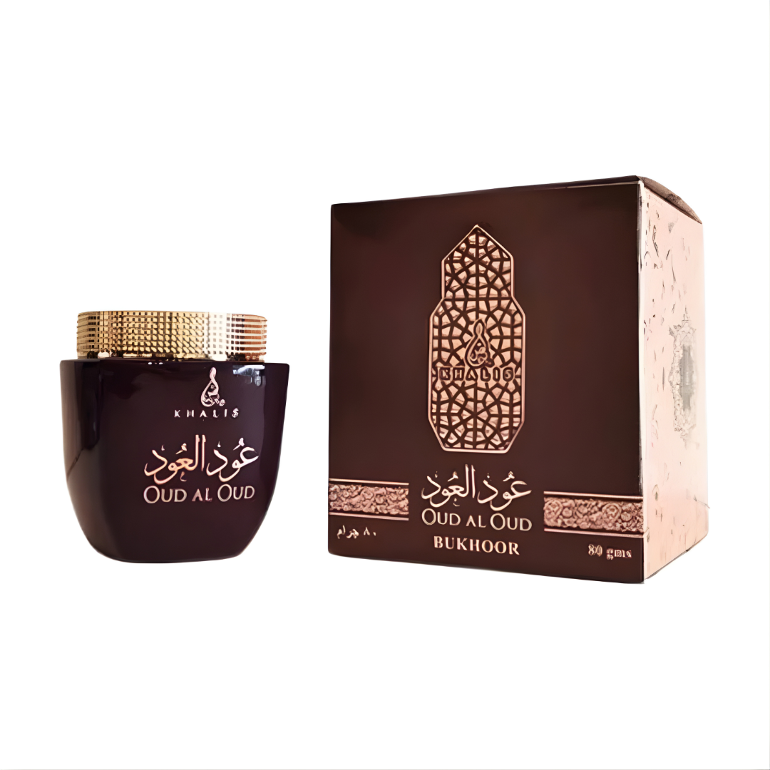 Bakhour Oud Al Oud KHALIS 80g – Encens Oriental Luxe & Ambiance Chaleureuse