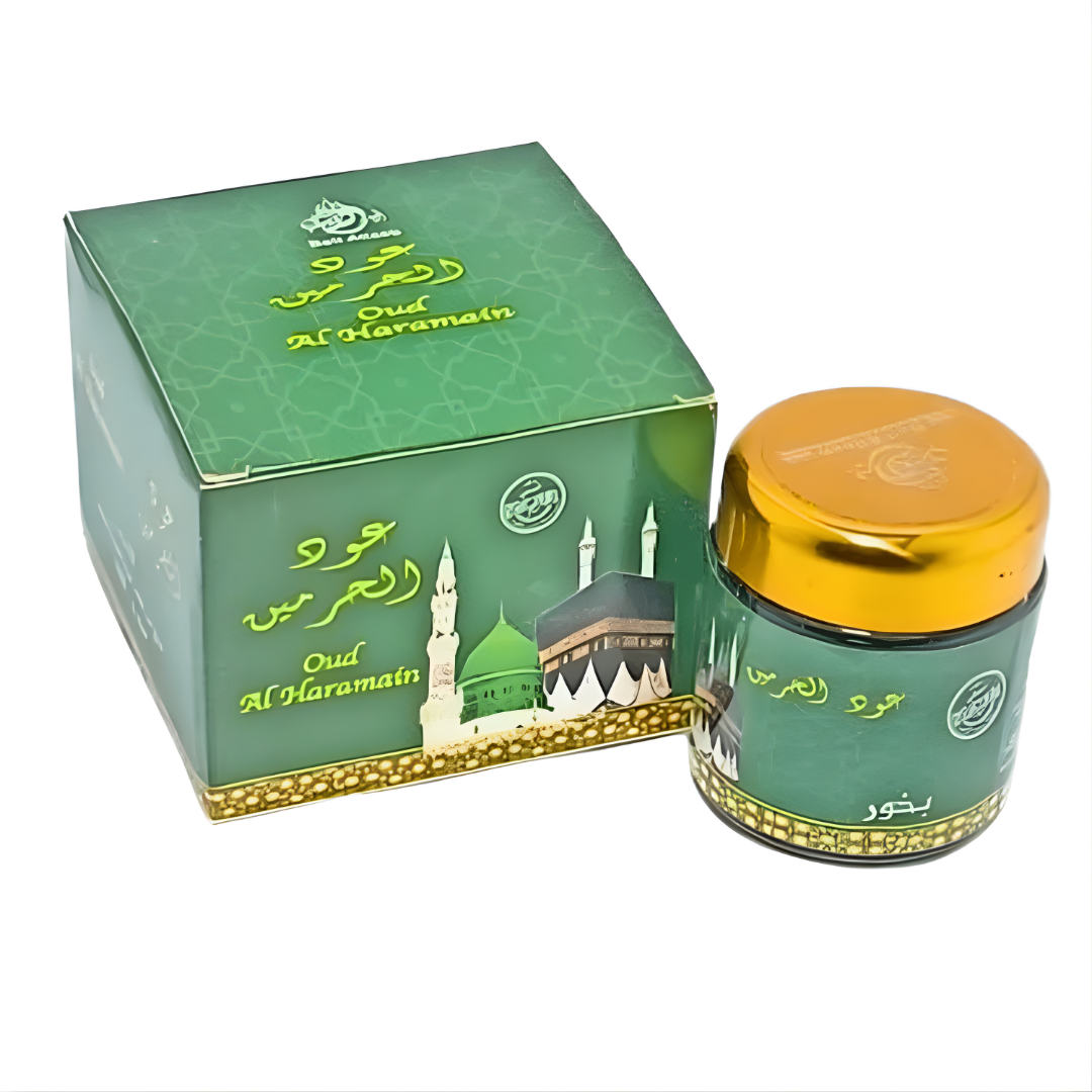 Bakhoor Oudh Al Haramain 50g – Encens Oriental Oud Intense & Raffiné