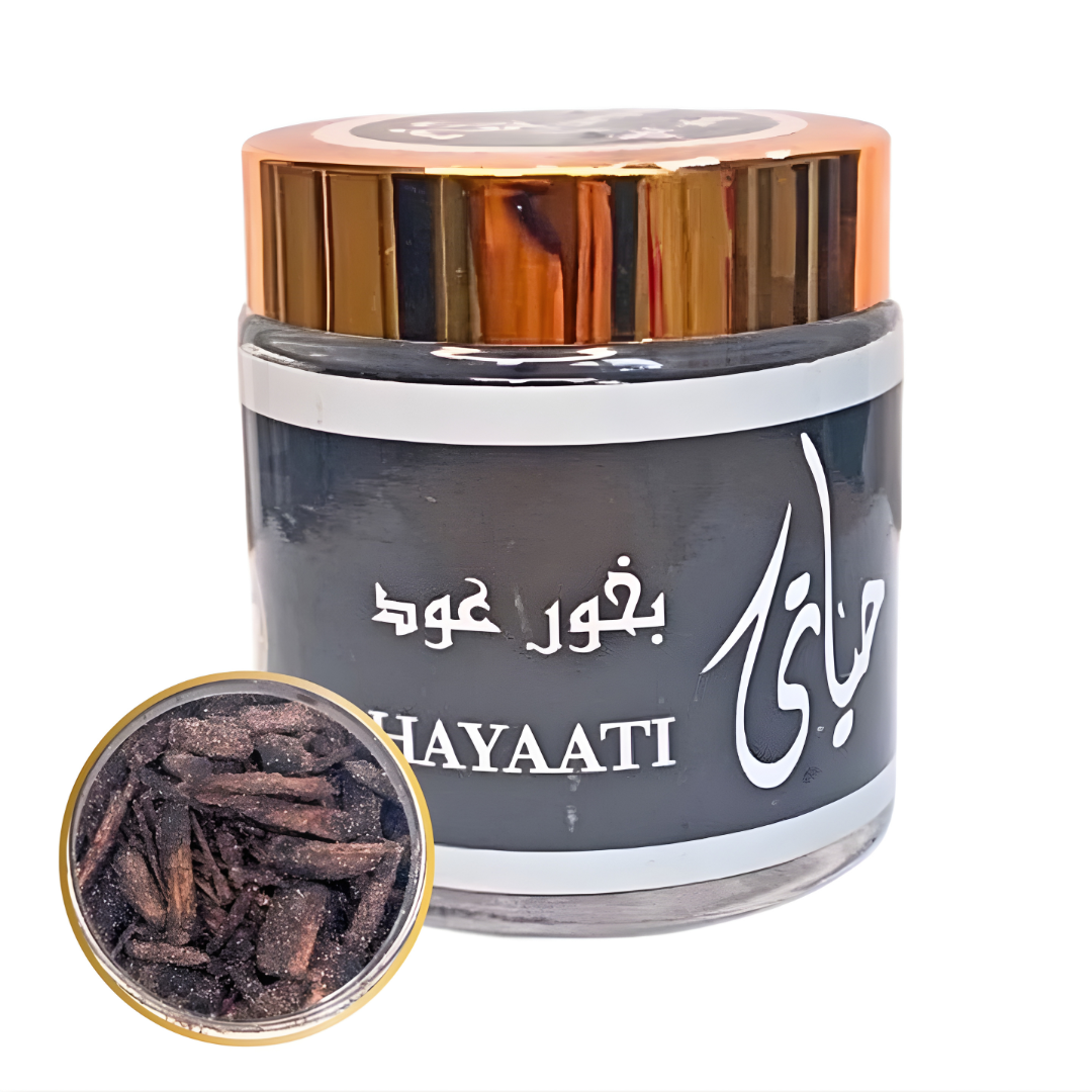 Encens Bakhour Oud Hayati 50g – Parfum Oriental Chaleureux