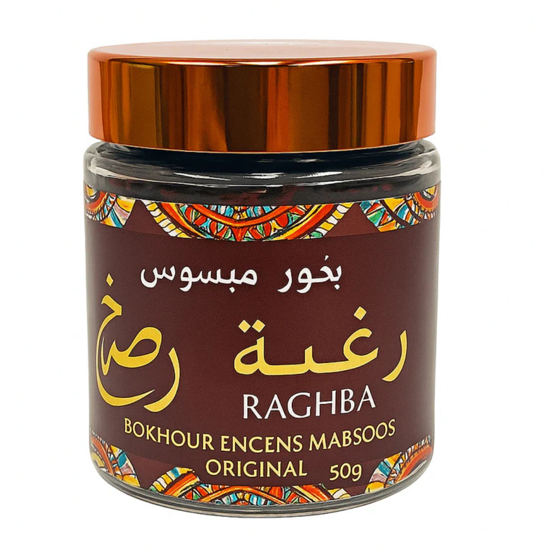 Bokhour Mabsoos Raghba Original 50g – Encens Oriental Premium