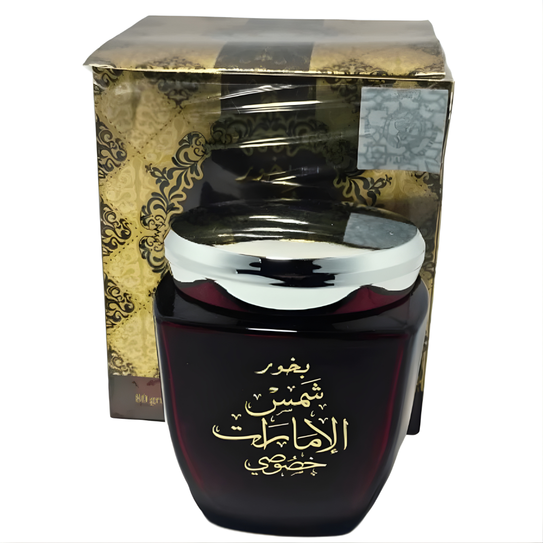 Bakhoor Shams Al Emirate Khossossi 80g – Encens Oriental Raffiné
