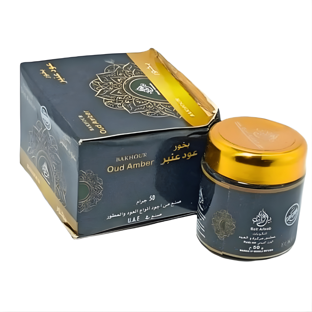 Bakhoor Oud Amber 50g – Encens Oriental Oud & Ambre