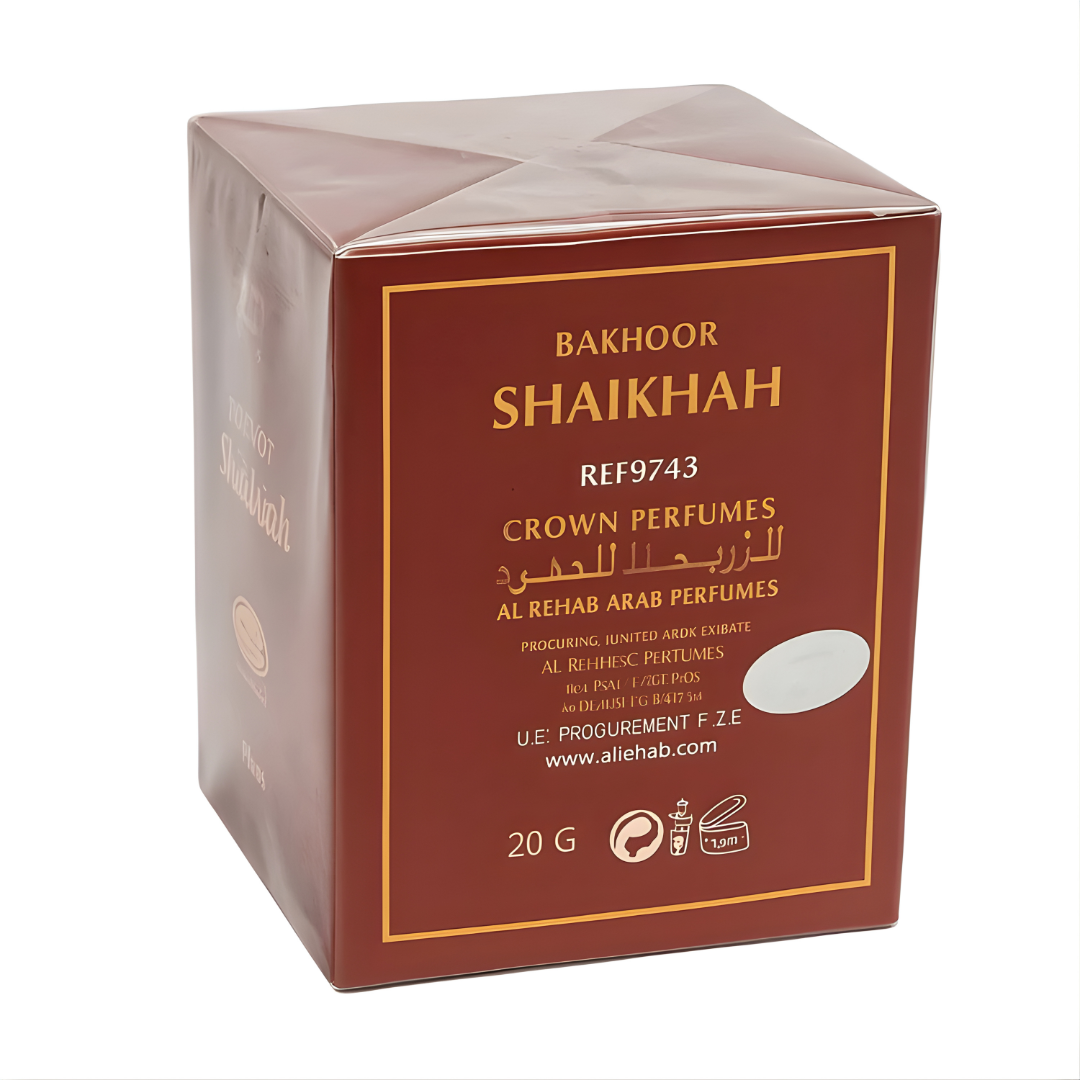 Encens Bakhoor Shaikhah 50g – Oud Floral Jasmin & Rose
