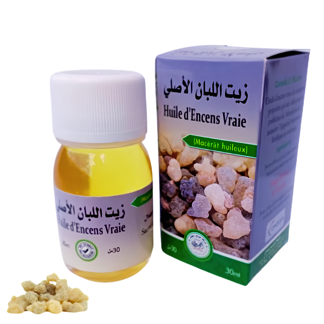 Huile Encens Louban Dakar 30ml – Soin Régénérant & Anti-Âge Naturel