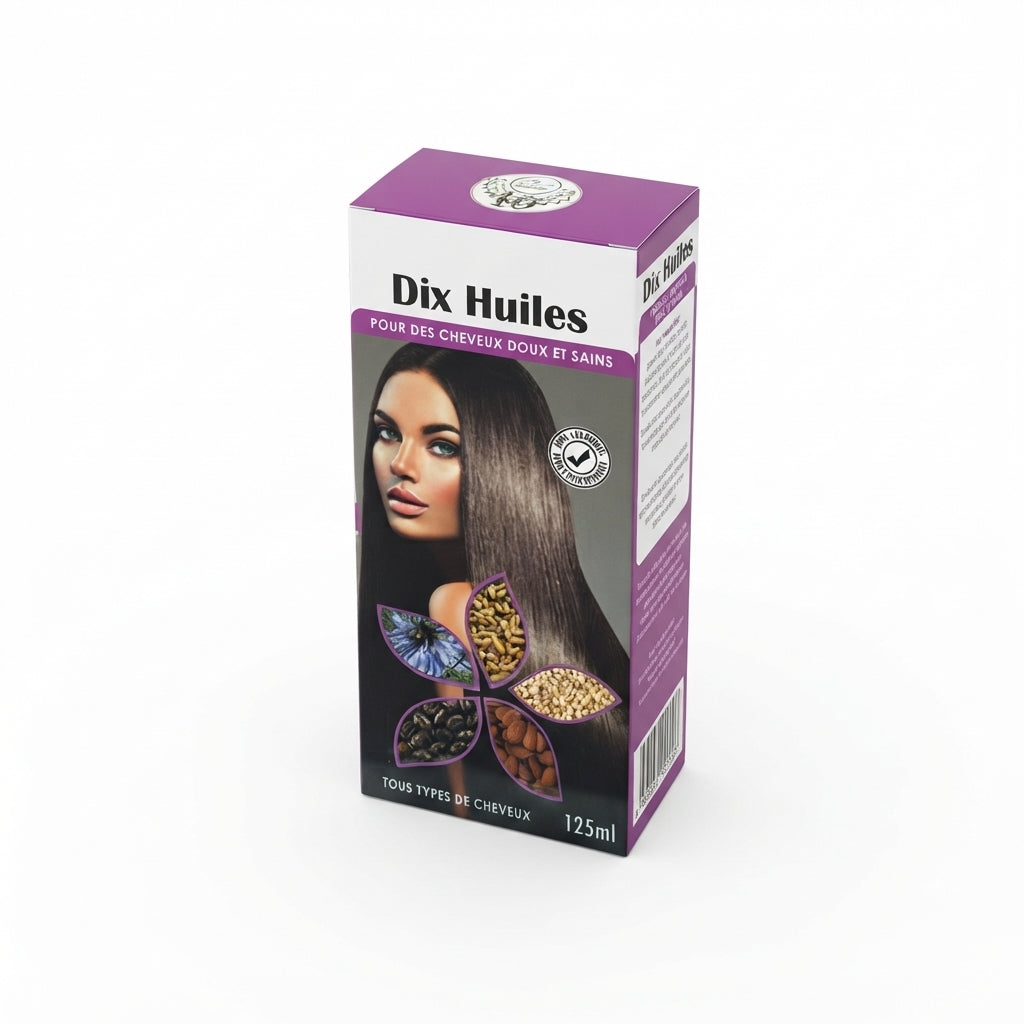 Dix Huiles Ridouane 125ml – Vente en Gros
