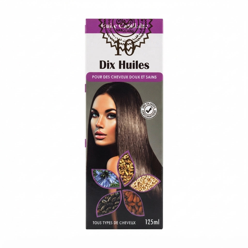 Dix Huiles Ridouane 125ml – Vente en Gros