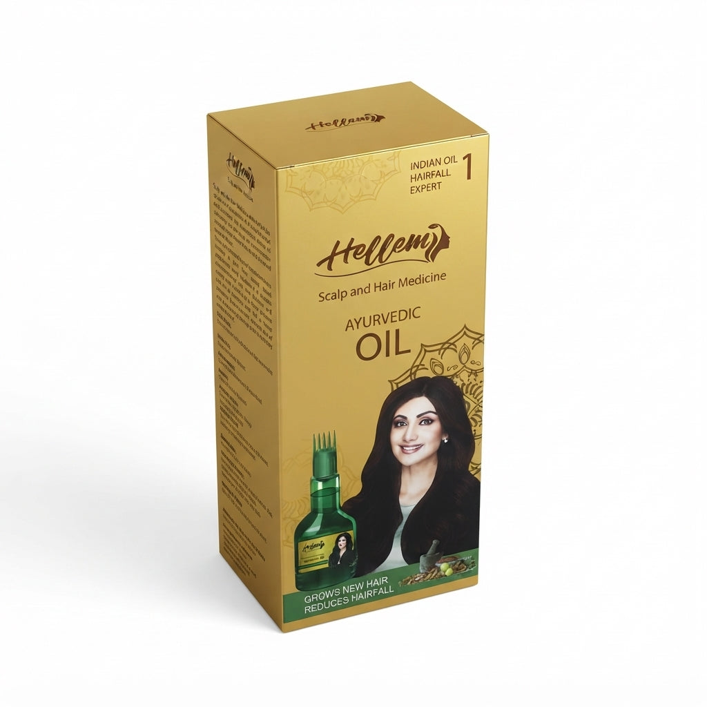 Huile Capillaire Ayurvédique Hellem – Vente en Gros