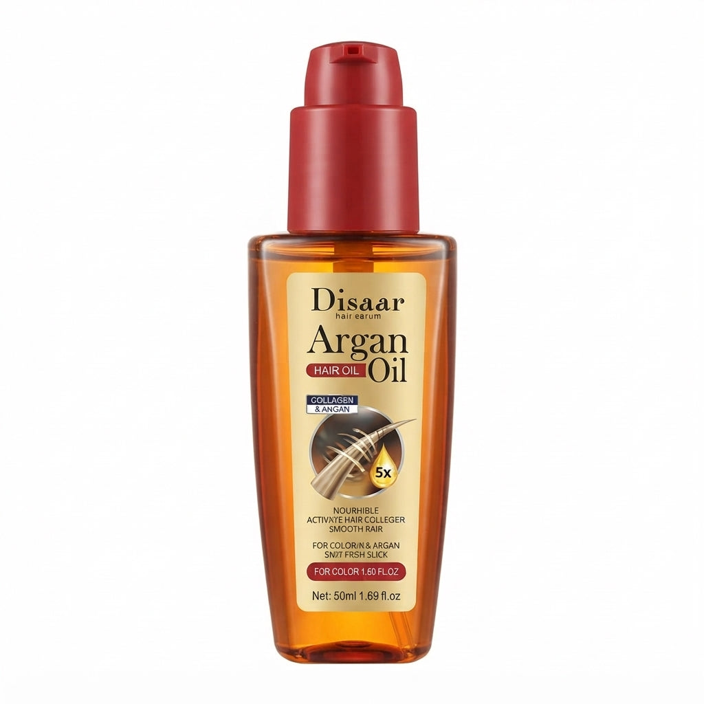 Huile Capillaire à l'Huile d'Argan Disaar 50ml – Vente en Gros