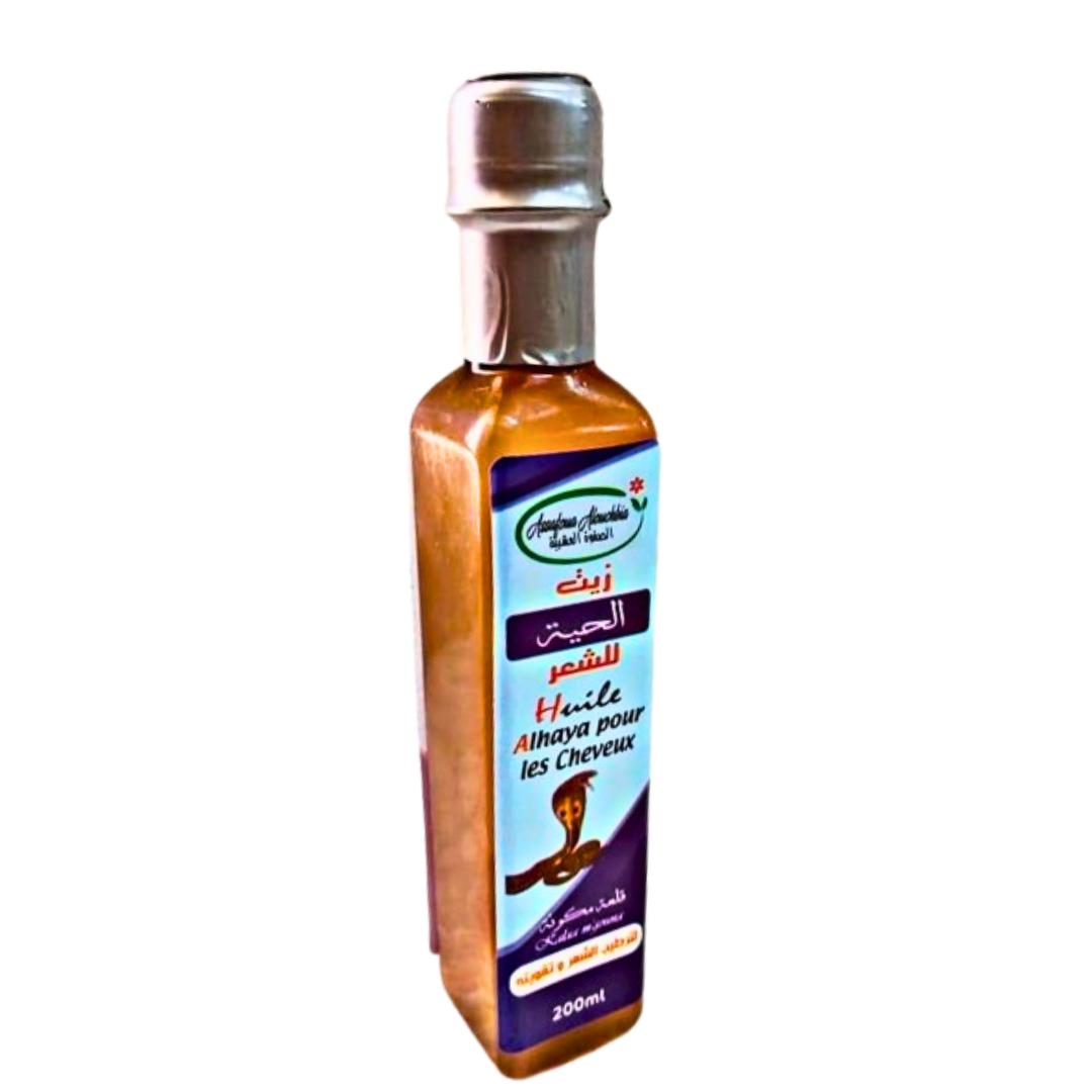 Huile Alhaya pour Cheveux 200ml – Packs 6, 12-Huile-magouna-Pack 6-Rostiy