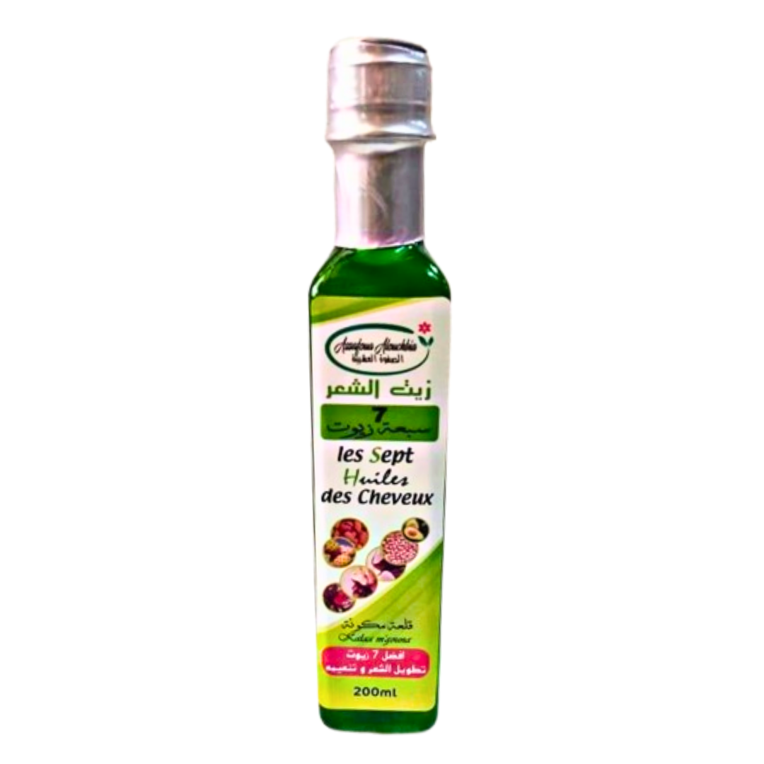 Les 7 Huiles pour Cheveux 200ml - Nutrition & Brillance-Huile-magouna-Pack 6-Rostiy