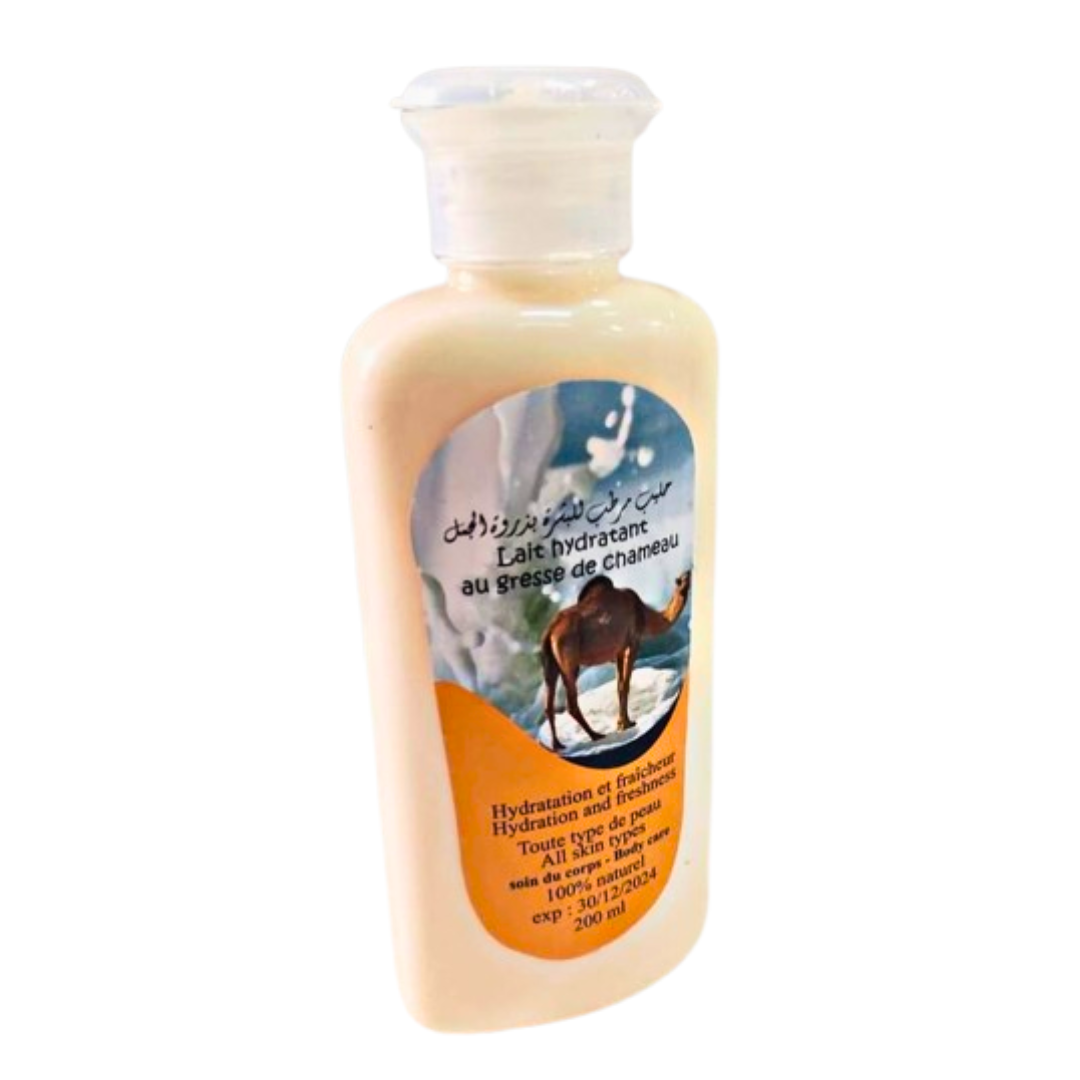 Lait Hydratant à la Graisse de Chameau 200ml , pack 6, 12, 24-lait-magouna-Pack 6-Rostiy