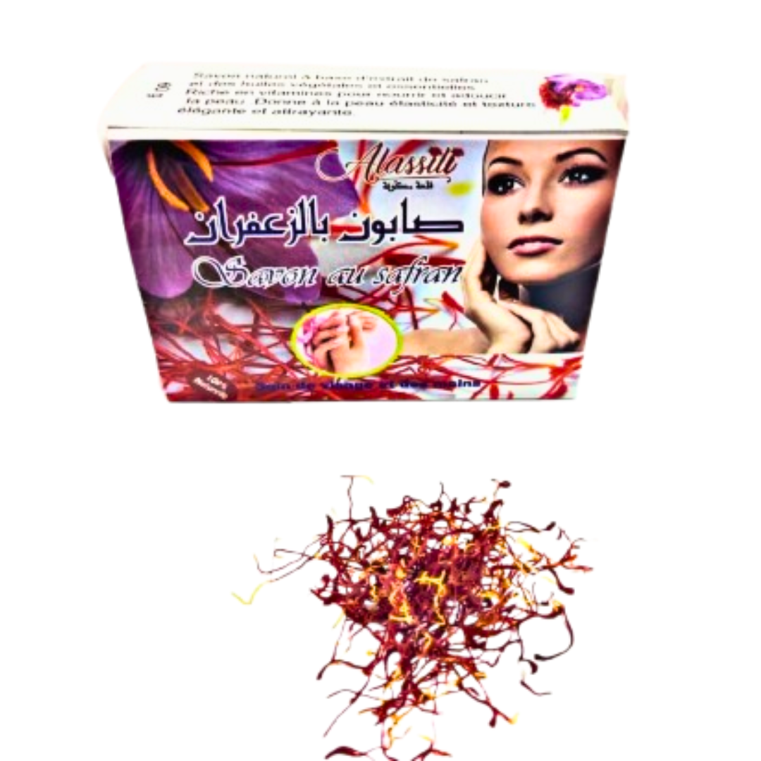 Savon au Safran 65g – Packs 6, 12, 24-savon-magouna-Pack 6-Rostiy