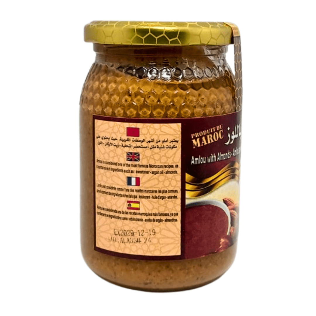 Amlou aux Amandes 500g - Pack de 6 ou 12-Amlou-ikhlass-Rostiy