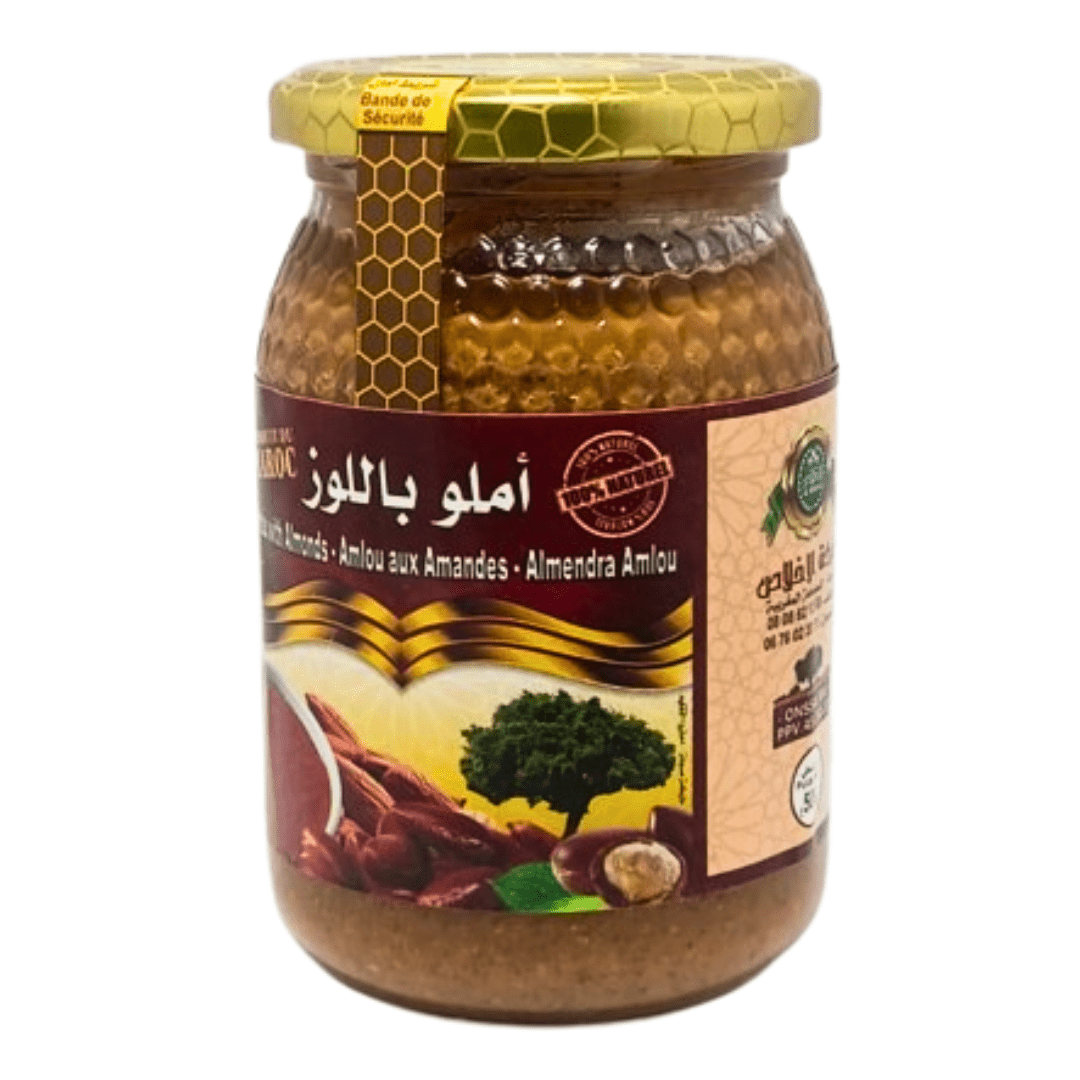 Amlou aux Amandes 500g - Pack de 6 ou 12-Amlou-ikhlass-Rostiy