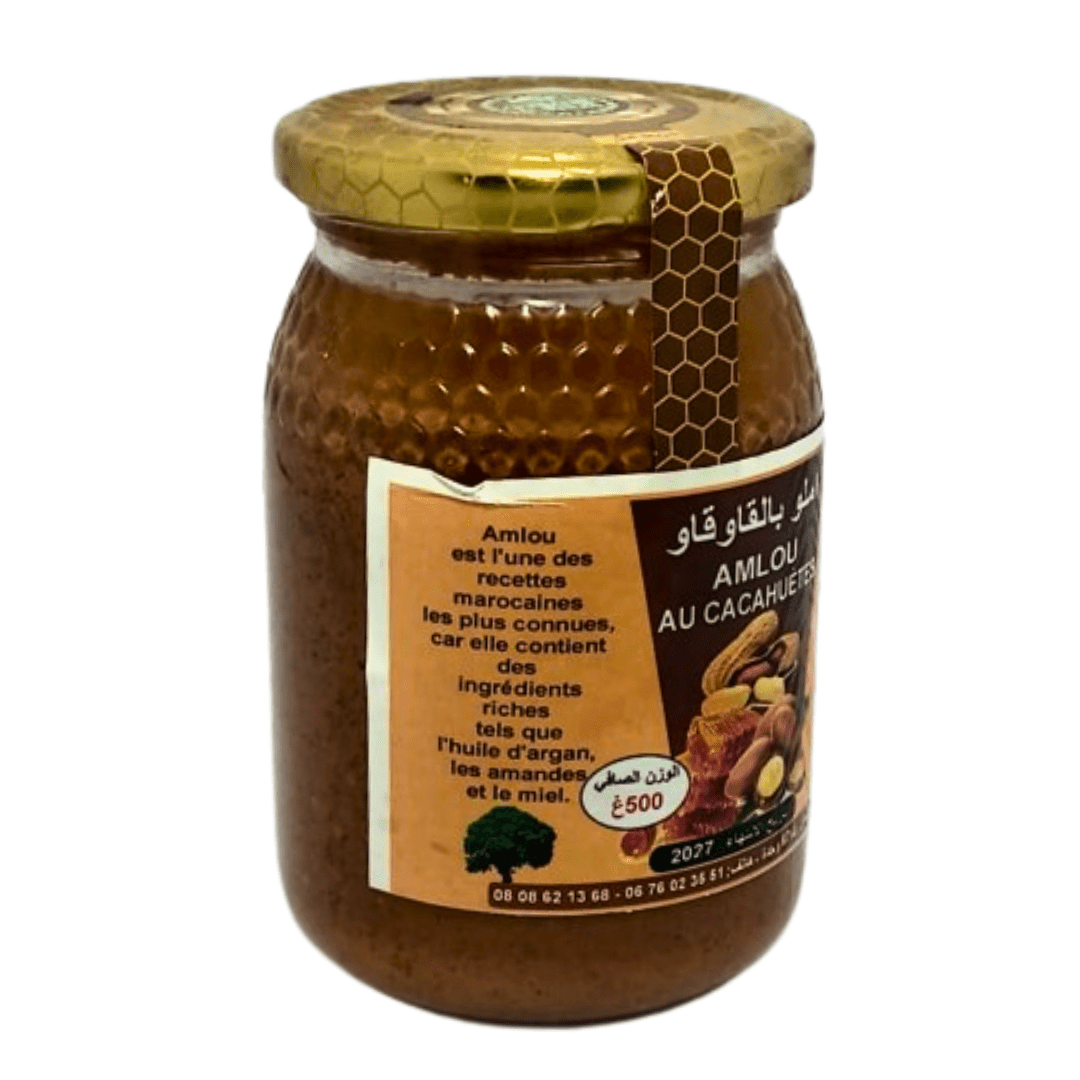 Amlou aux Cacahuètes 500g - Pack de 6 ou 12-Amlou-ikhlass-Rostiy