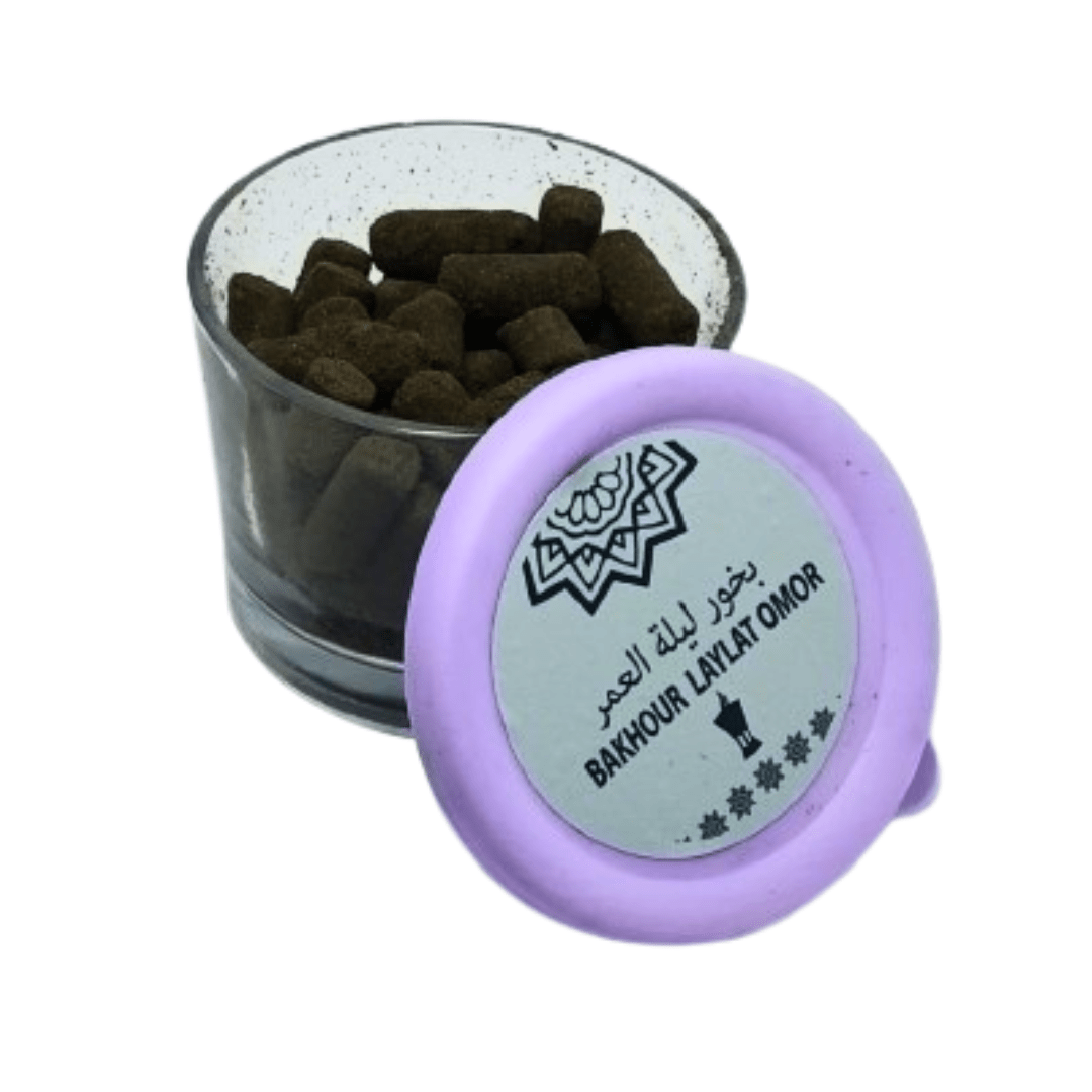 Bakhour Laylat el Omr 50g - Packs de 6, 12 ou 24-encens-rostiy-pack 6-Rostiy