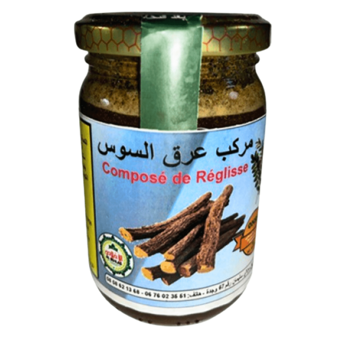 Composé de Réglisse 250 g – Packs de 6, 12, 24-soins-ikhlass-Rostiy