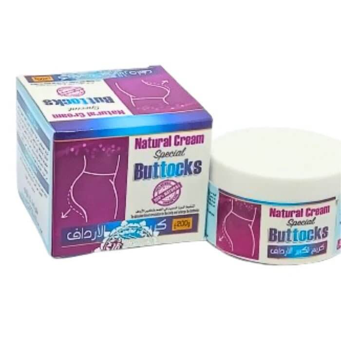 Crème Naturelle Fessiers & Hanches 200g – Packs 6, 12, 24-Crème-ikhlass-Rostiy