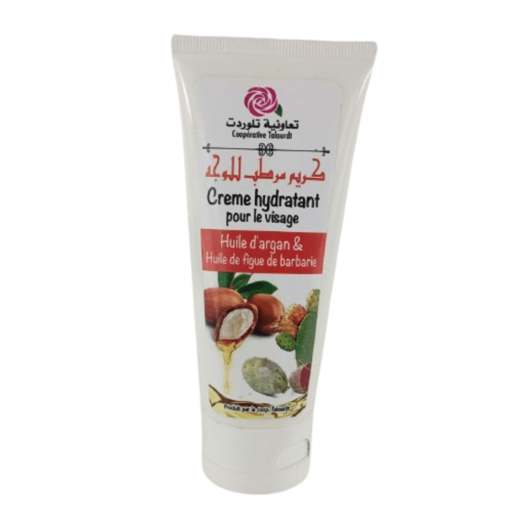 Crème Visage Hydratante – Argane & Figue de Barbarie - nilabeautys.com