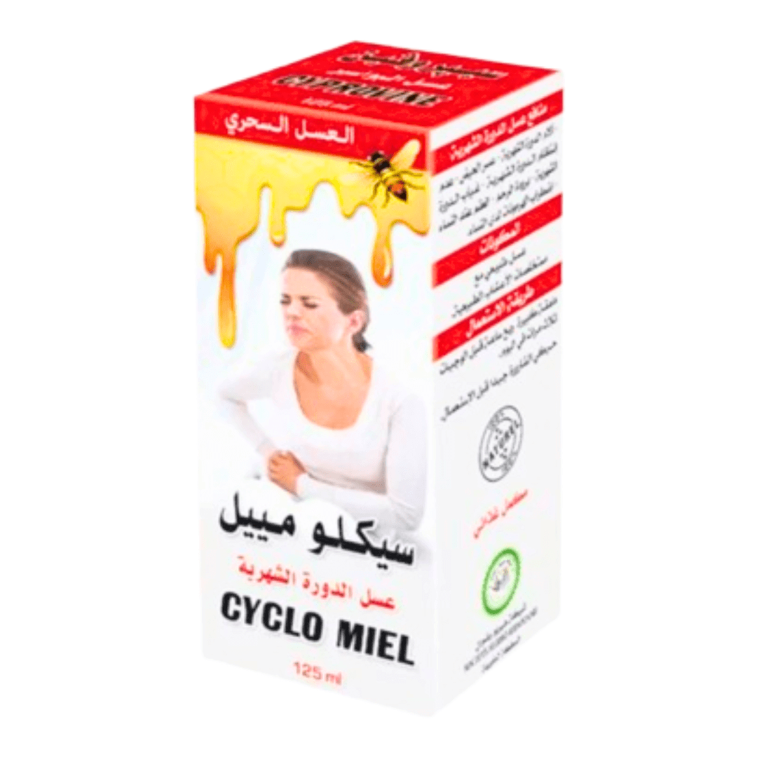 Cyclo Miel 125 ml - Pack de 6, 12-soins-herboridouane-6 Unités-Rostiy