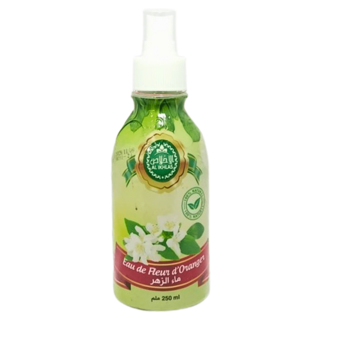 Eau de Fleurs d'Oranger 250ml - Cosmétique & Cuisine - nilabeautys.com