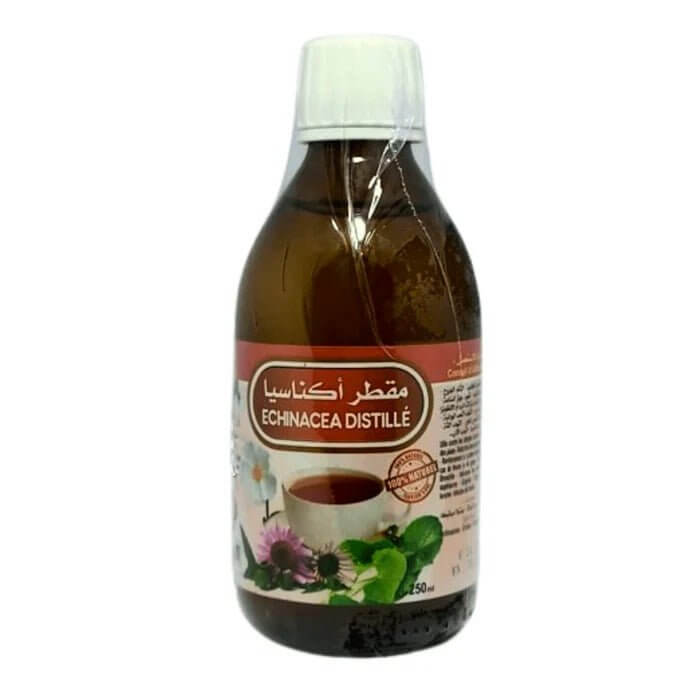 Eau Distillée d'Échinacée 250 ml – Défenses Immunitaires - Pack de 6, 12-Eau distillée-ikhlass-Rostiy