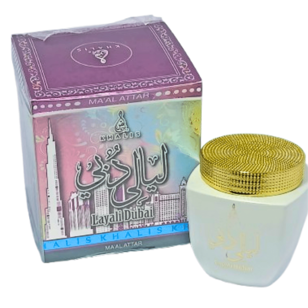 Encens Bakhoor Layali Dubai 80g - Luxe Oriental - nilabeautys.com