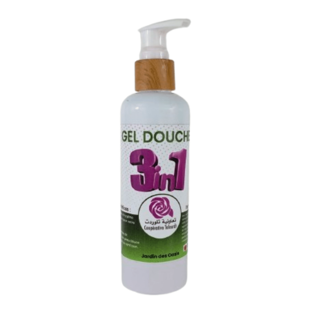 Gel Douche Parfumé à la Rose - Nettoie & Hydrate Doucement - nilabeautys.com