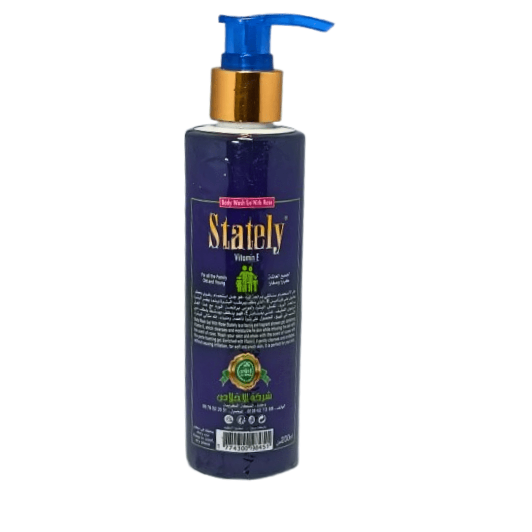 Gel Douche Stately à la Rose – 200ml - nilabeautys.com