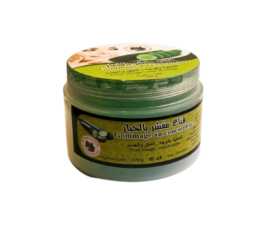 Gommage au Concombre 200g – Exfoliant Naturel magouna