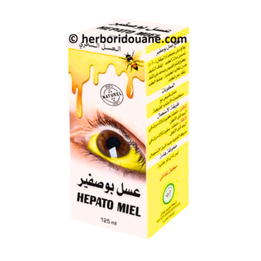 HEPATO Miel 125ml - Soutien Naturel du Foie - Pack de 6, 12-soins-herboridouane-Rostiy
