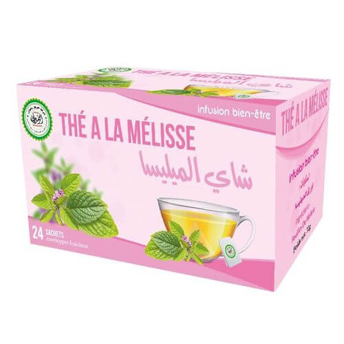 Herbo Ridouane Thé à la Mélisse - 24 Sachets Apaisants - Pack de 6, 12-soins-herboridouane-Rostiy