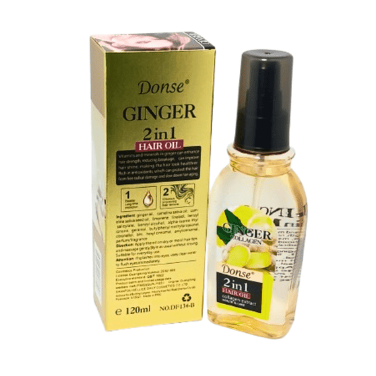Huile Capillaire Gingembre Collagène - Packs de 6 ou 12 rostiy