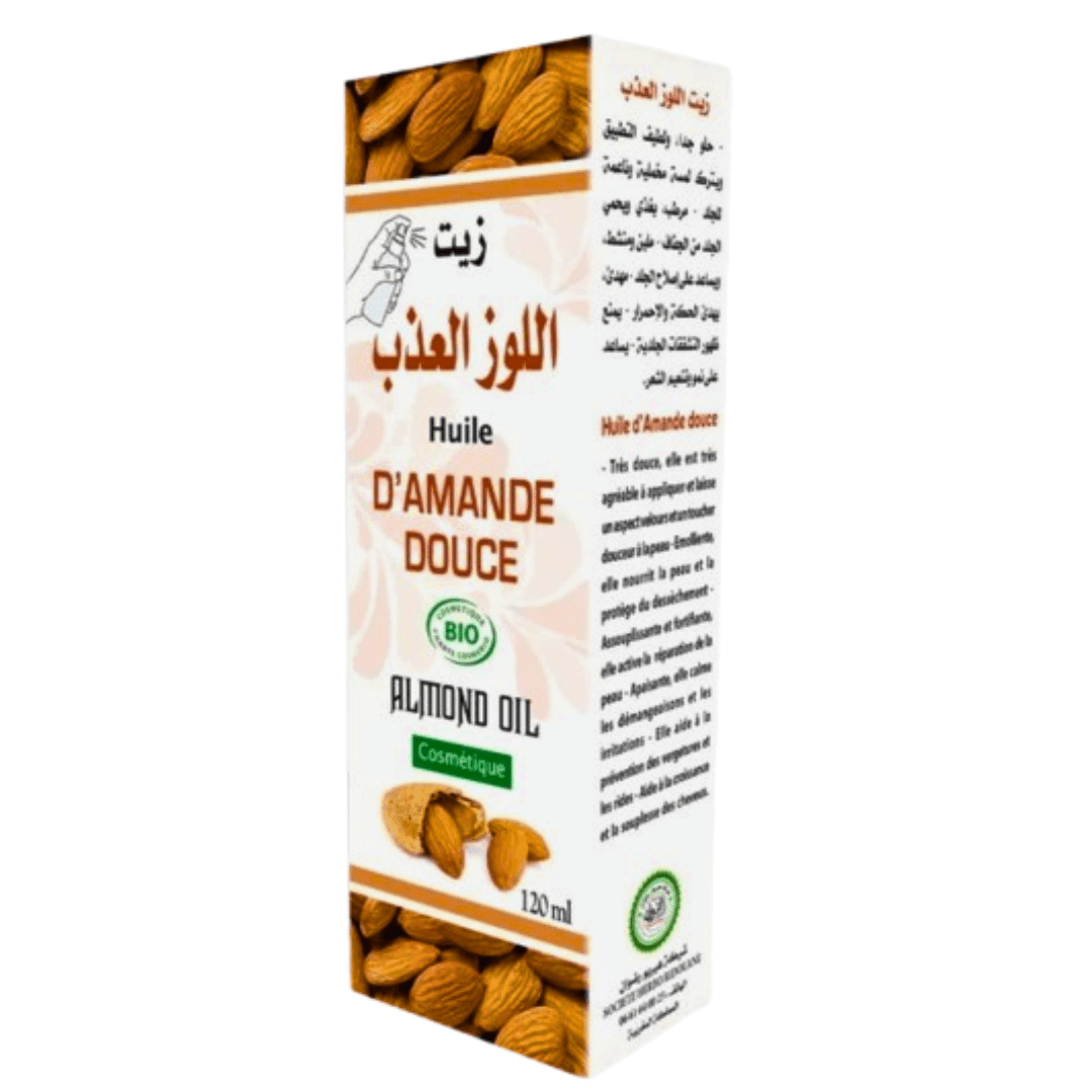 Huile d'Amande Douce 120 ml – Soin Apaisant et Nourrissant-huile-herboridouane-Rostiy