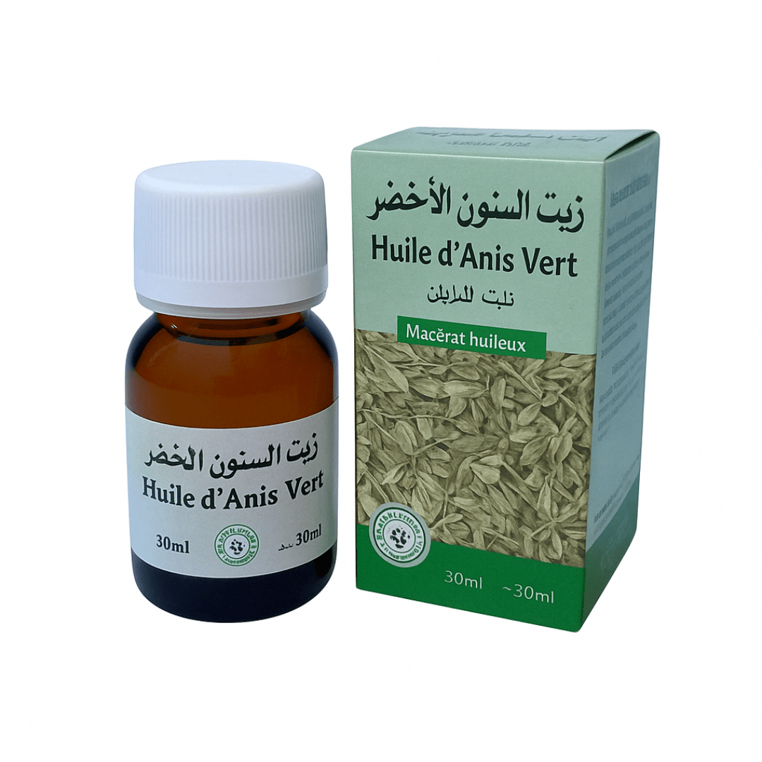Huile d'Anis Vert 30ml | Yansoune - nilabeautys.com