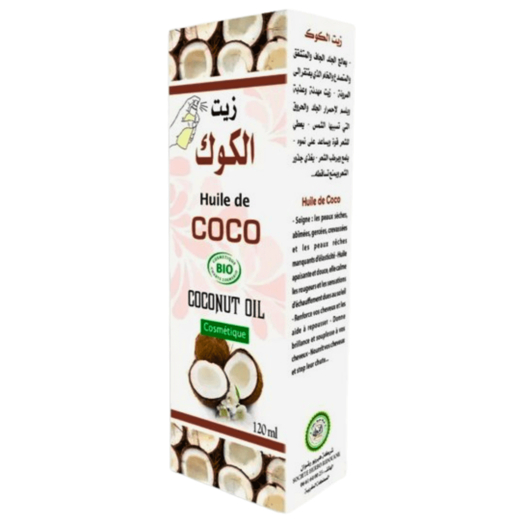Huile de Coco 125 ml – Hydratation et Soin Naturel-huile-herboridouane-Rostiy