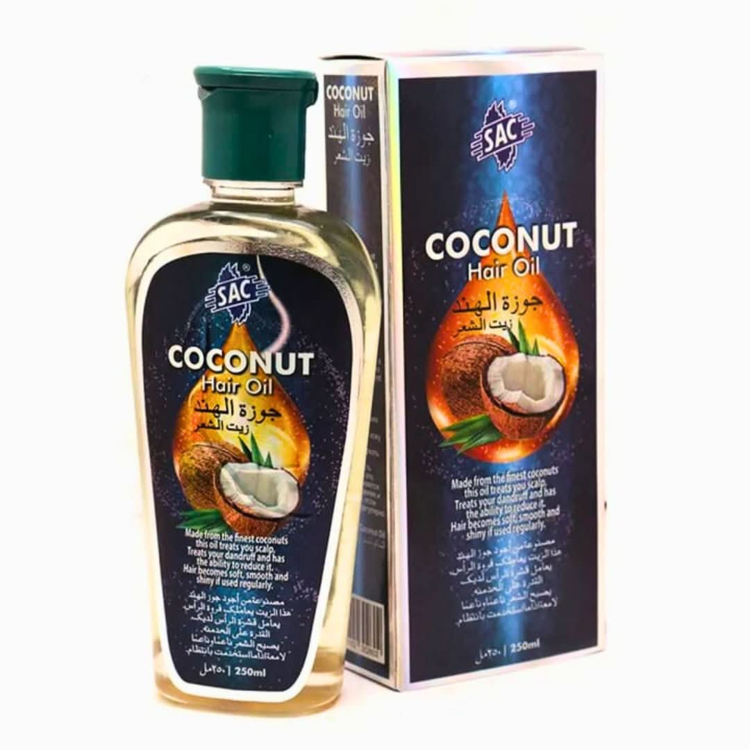 Huile de Coco 250ml - Huile pour Cheveux et Bien - être - nilabeautys.com