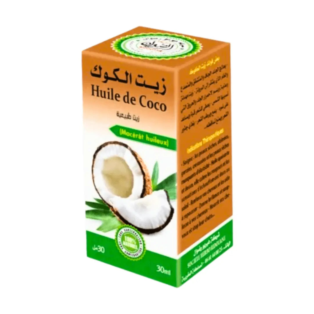 Huile de Coco 30 ml – Hydratation et Soin Naturel-huile-herboridouane-Rostiy