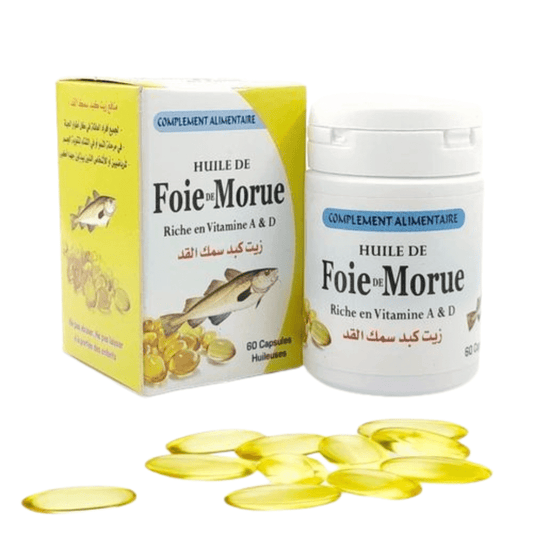 Huile de Foie de Morue – Croissance et Santé des Os-herbe-herboridouane-Rostiy