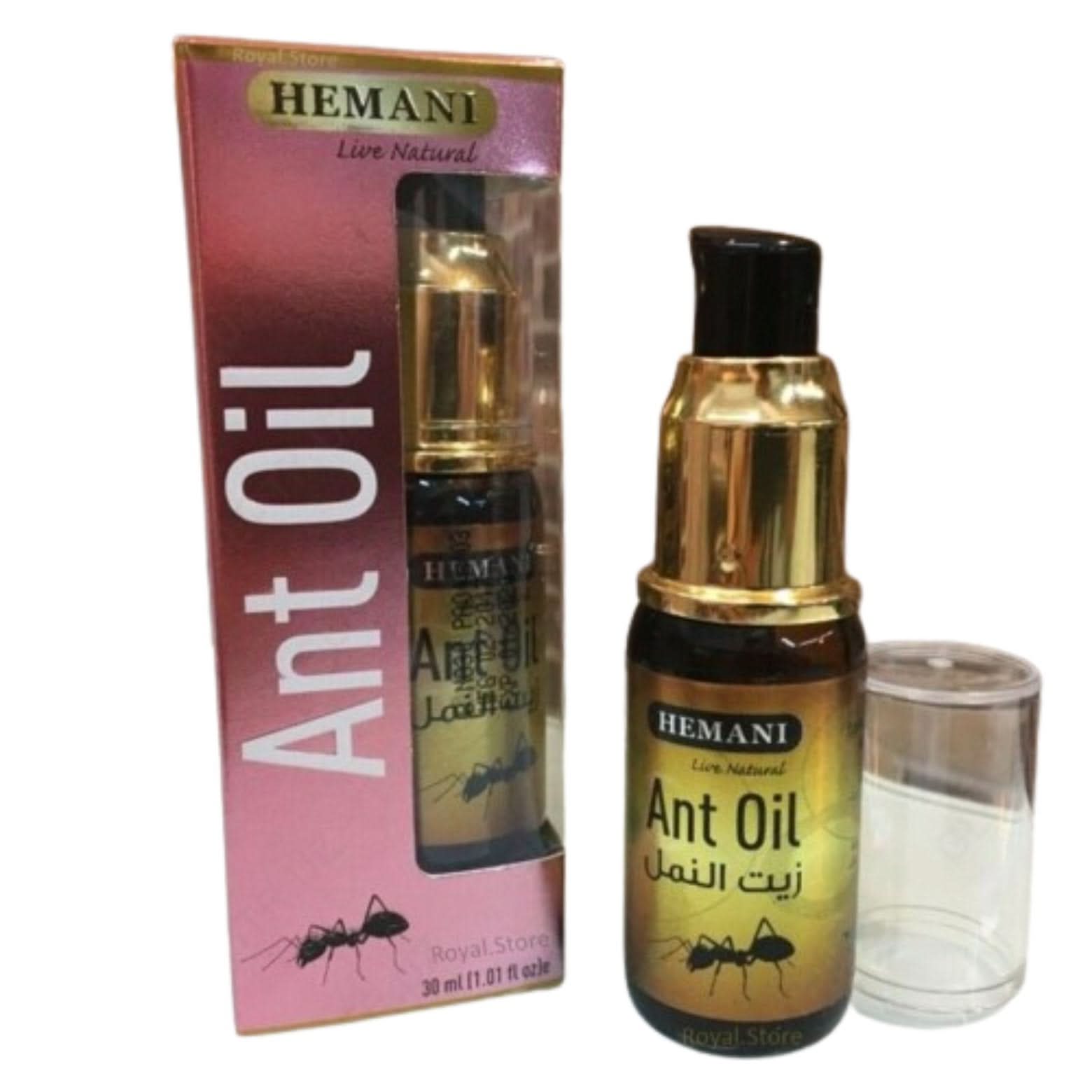 Huile de Fourmis 30ml - Réducteur de Poils pour Épilation