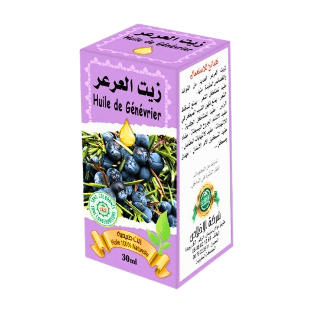 Huile de Genévrier 30 ml – 100% Naturelle et Efficace pack de 6 et 24 pieces-huile-ikhlass-Rostiy