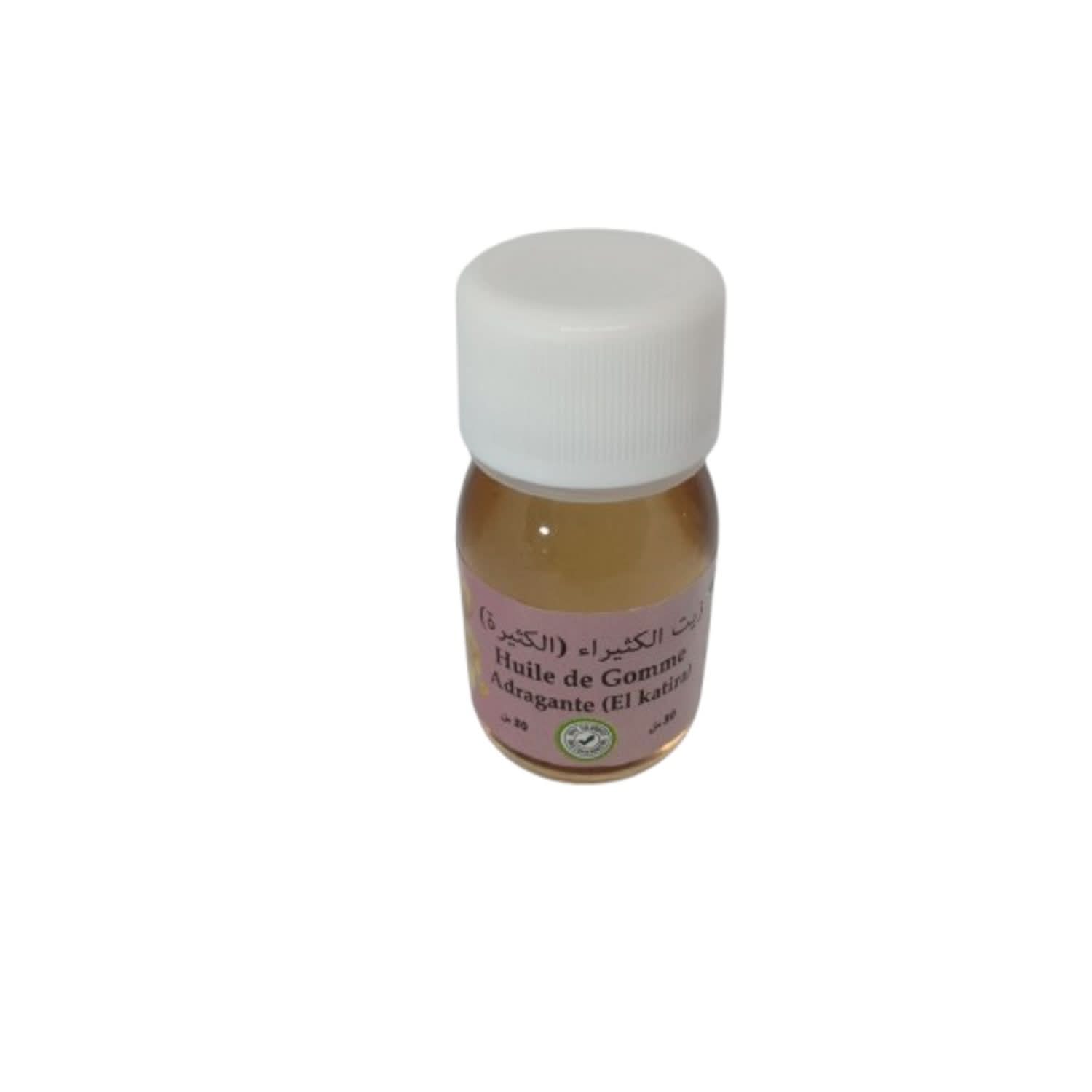 Huile de Gomme Adragante El Katira 30ml - Pureté Naturelle pour Soins de la Peau et des Cheveux - nilabeautys.com