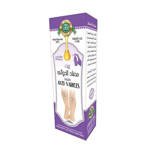 Huile de Massage Anti-Varices 120ml - Soulage et Stimule - Pack de 6, 12-huile-ikhlass-Rostiy